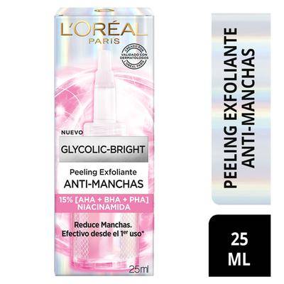 Loreal Glycolic Bright - Peeling Exfoliante 25Ml
