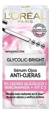 Loreal Glycolic Bright - Serum Anti Ojeras 20Ml