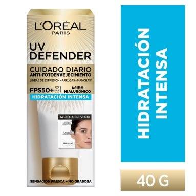 Loreal Uv Defender - Crema Hidratación Intensa Fps 50+ 40G