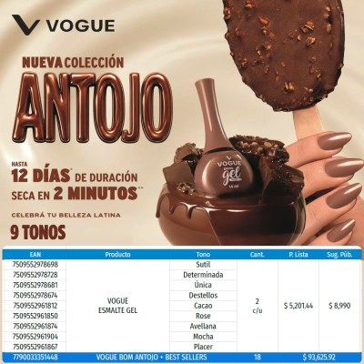 Vogue Bom Antojo + Best Sellers