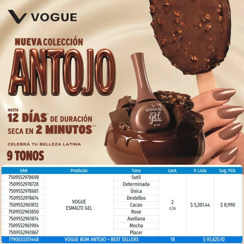 Vogue Bom Antojo + Best Sellers