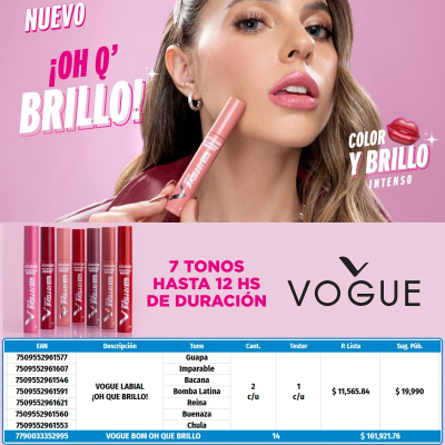 Vogue Bom Oh Que Brillo