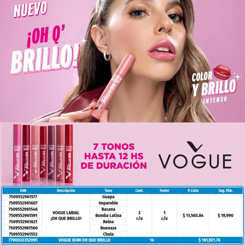 Vogue Bom Oh Que Brillo