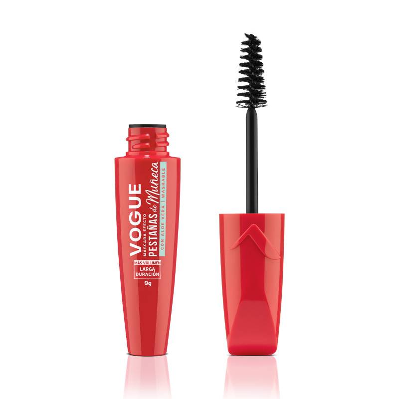 Vogue Mascara De Pestañas - Efecto Pestañas De Muñeca Waterproof