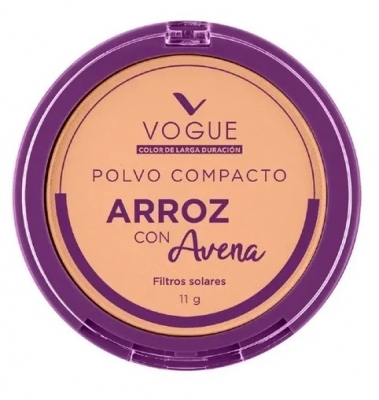 Vogue Polvo Compacto De Arroz - Almendra