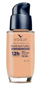 Vogue Base Maquillaje Mate Natural- Canela