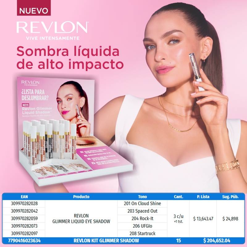 Revlon Kit Glimmer Shadow