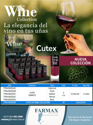Cutex Color Kit Wine Collection
