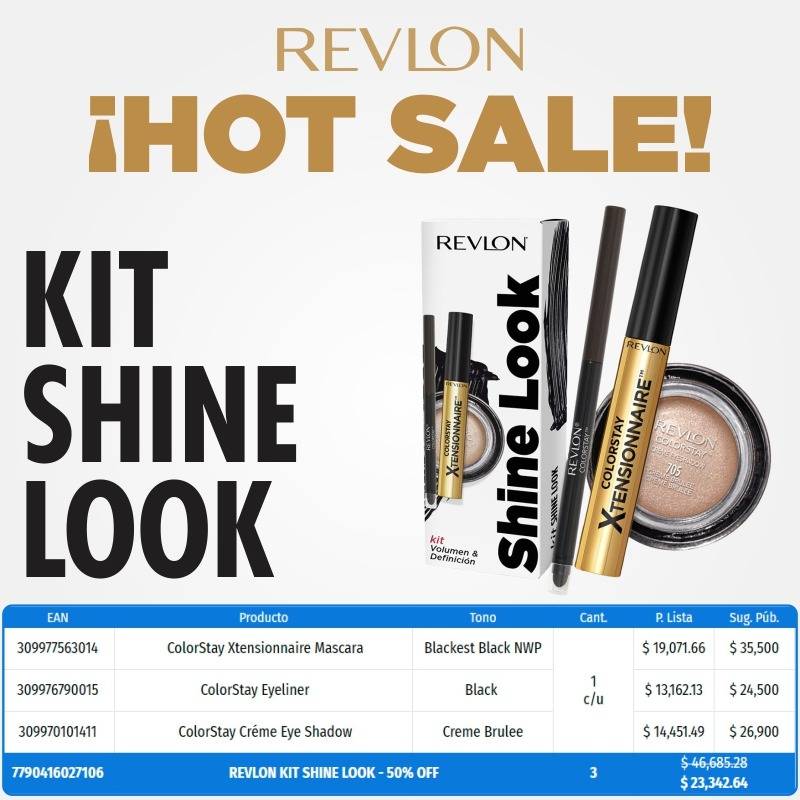 Revlon Kit Shine Look