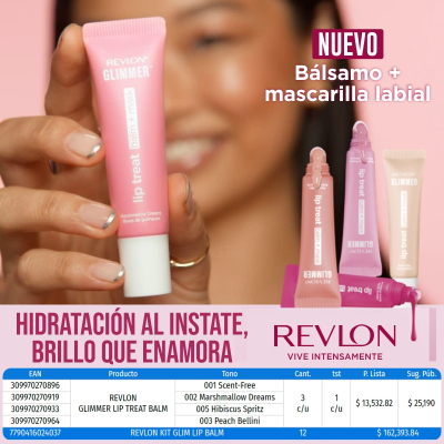Revlon Kit Glim Lip Balm