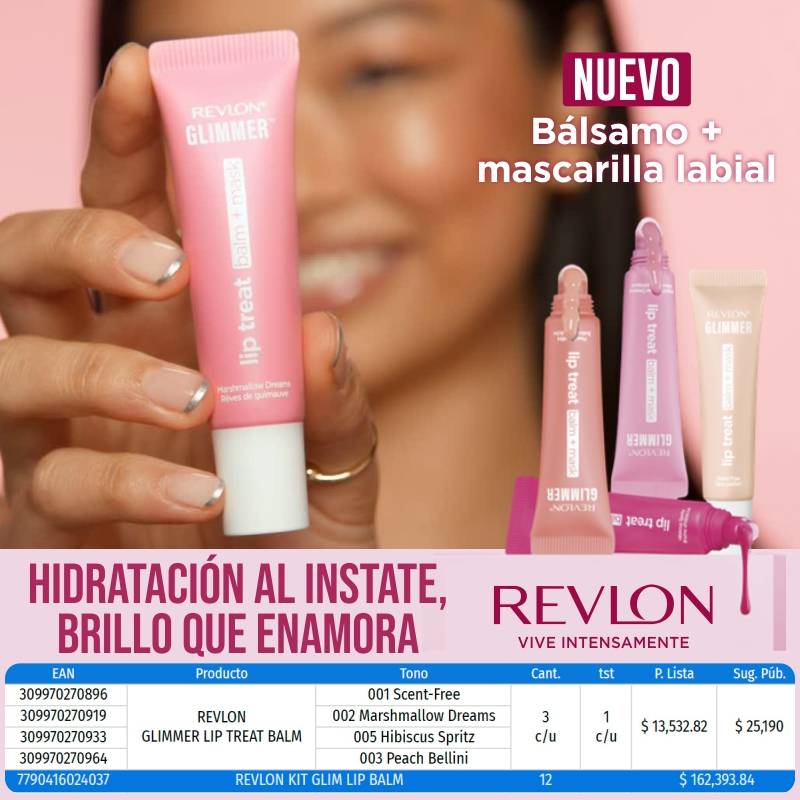 Revlon Kit Glim Lip Balm