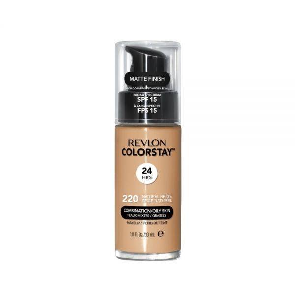 Revlon  P. Pump Makeup Oily - Natural Beige 220