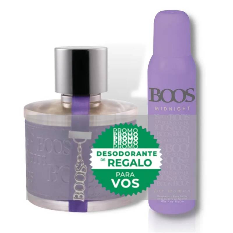 Boos - Pack Edp Midnight 100Ml + Deo De Regalo
