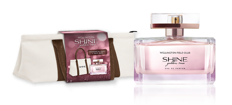 Wellington Polo Club Pack Shine Golden R Edp Tote