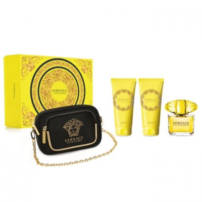 Versace - Set Yellow Diamond Edt 90ml + Bl + Bsg + Edt 5ml