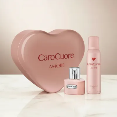 Caro Cuore Amore Lata Eau De Toilette 60Ml + Deo 123Ml