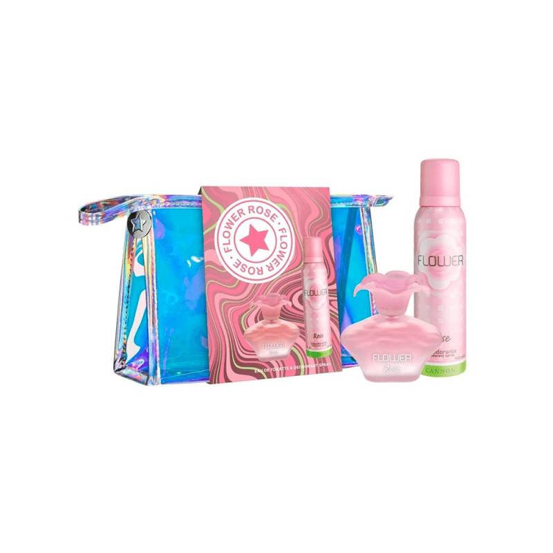 Flower Rose - Neceser Edt 50Ml + Deo