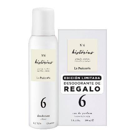La Pasionaria - Historias 6 - Pack Edt 100Ml + Deo 123Ml