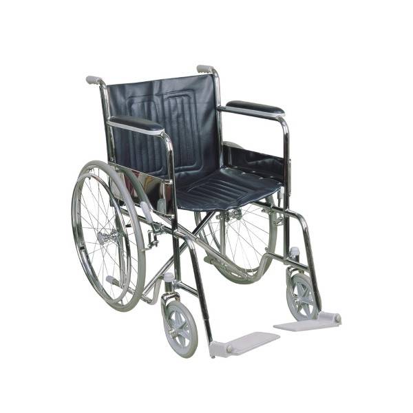 Silfab - Silla De Ruedas C/Apoyabrazos Y Pedanas Fijas - Ancho 41Cm