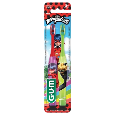 Gum Ladybug  - Cepillo Suave Para Nios Value Pack