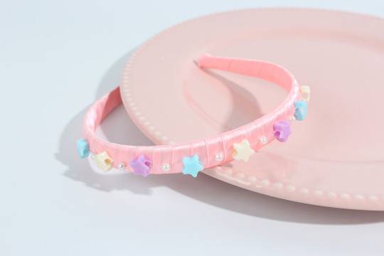 Vincha Infantil Con Apliques 1153