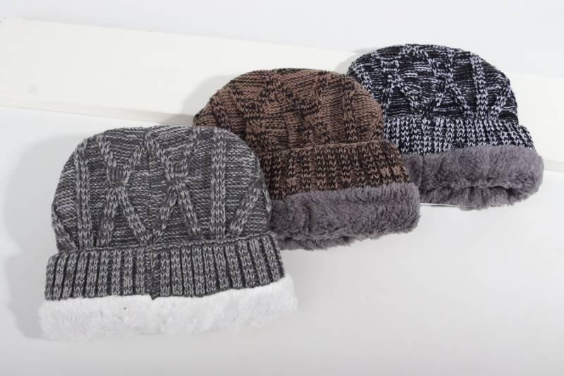 Gorro Lana Simil Piel 6021