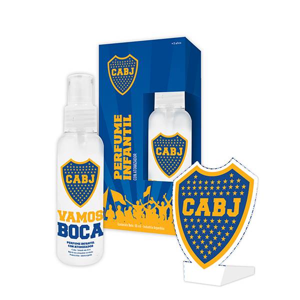 Boca Juniors Body Deo X 65 Ml Con Escudo Recortable