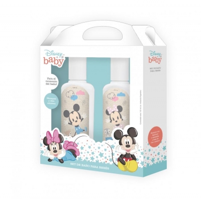 Baby Disney Set De BaÑo Para Bebes - Shampoo + Oleo Calcareo