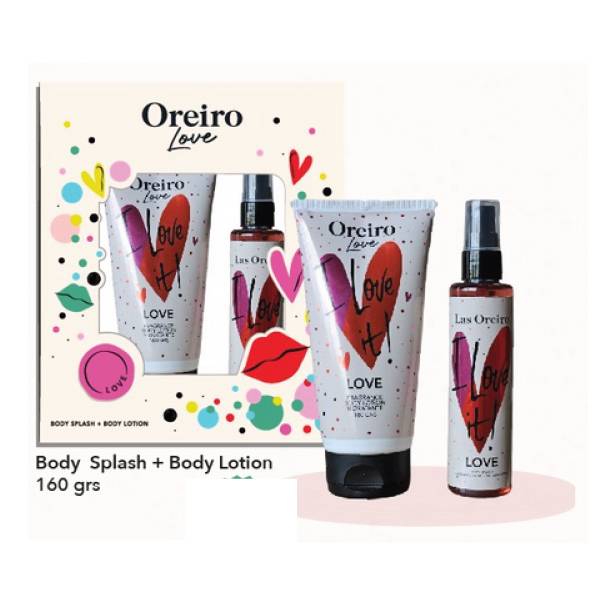 Las Oreiro - Pack Love - Body Splash 100Ml + Crema Body Lotion 160Gr