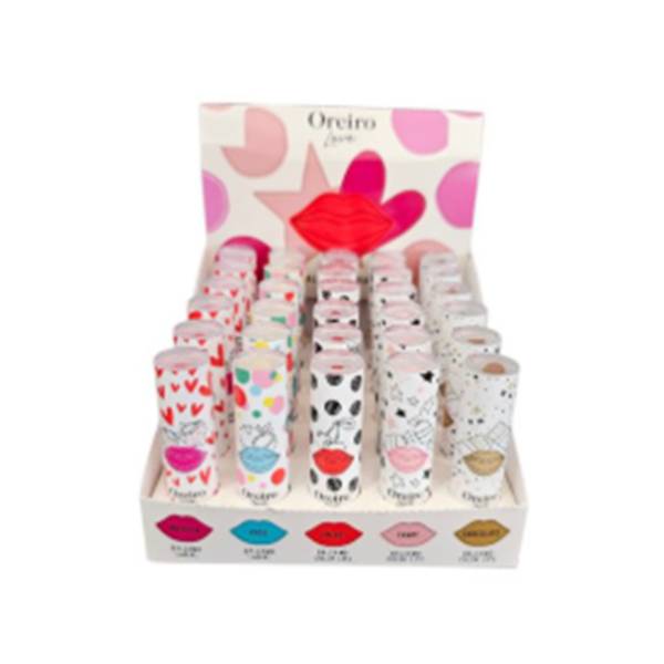 Las Oreiro - Exhibidor Balsamos Labiales X 30