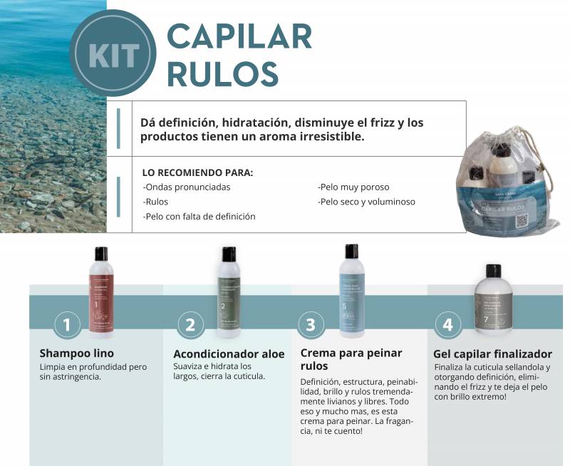 Savia Tierra - Kit Finalizado Express - Rulos