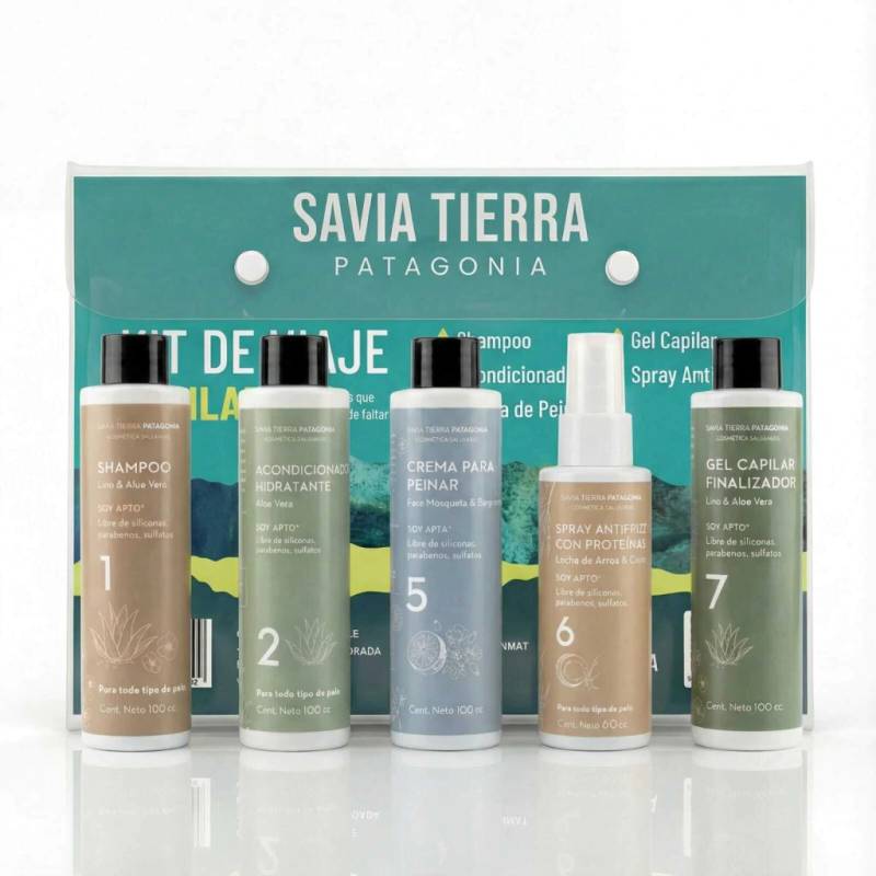 Savia Tierra - Kit Viaje Capilar