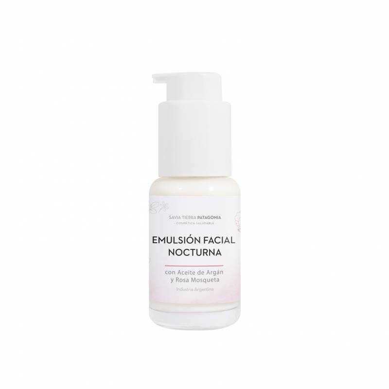 Savia Tierra - Emulsion Facial Nocturna Concentrada Mosqueta Y Argan X 30Ml