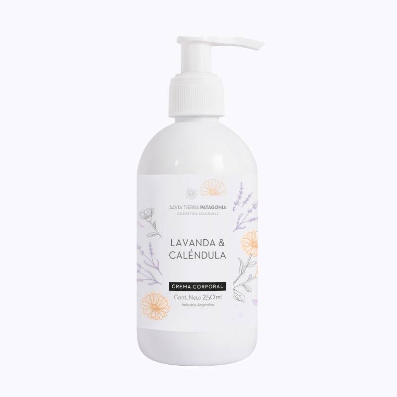 Savia Tierra - Crema Corporal De Bergamota Y Calendula X 250Ml