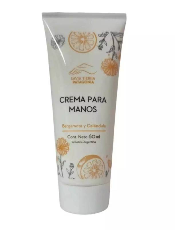 Savia Tierra - Crema Para Manos De Bergamota Y Calendula X 60Ml