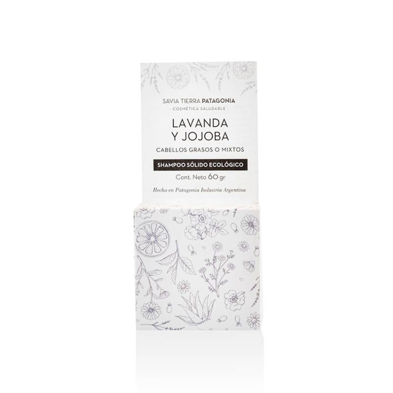 Savia Tierra - Shampoo Solido Jojoba Y Lavanda X 60Ml