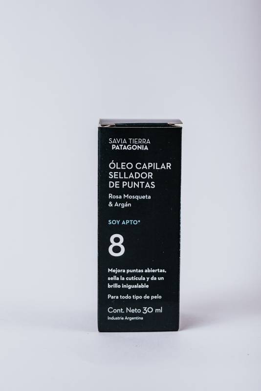 Savia Tierra - Oleo Sellador De Puntas - Rosa Mosqueta Y Argan 30Ml