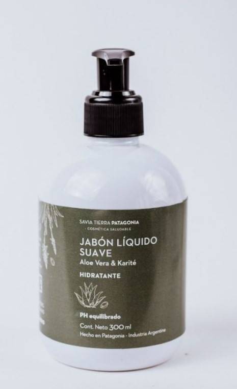 Savia Tierra - Jabon Liquido - Aloe Vera Puro X 300Ml