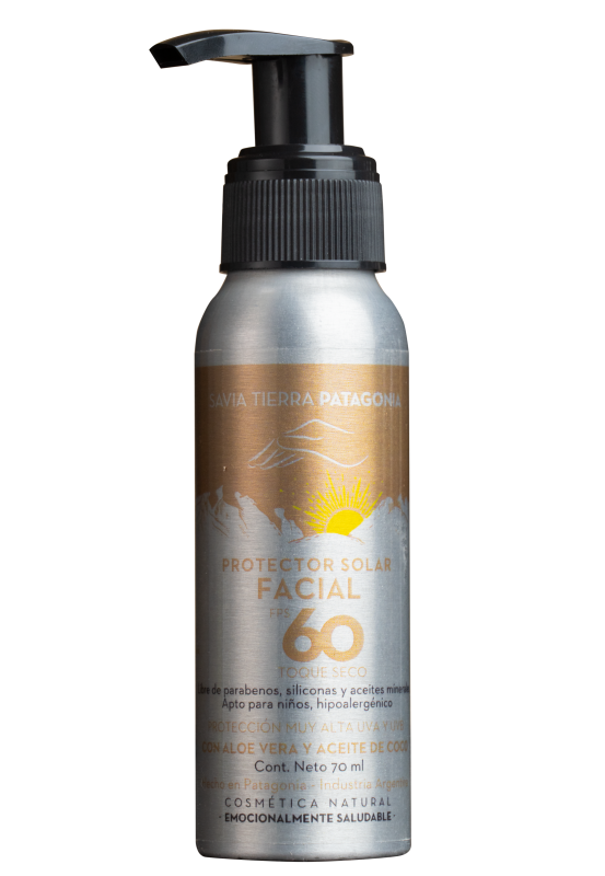 Savia Tierra - Protector Solar Facial Fps60 Sin Color X 70Ml