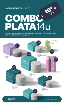 Valca Combo Plata X 14 Unidades