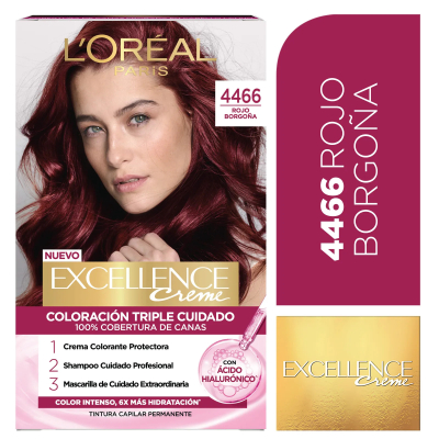 Excellence Colageno 4466 Rojo Borgoña