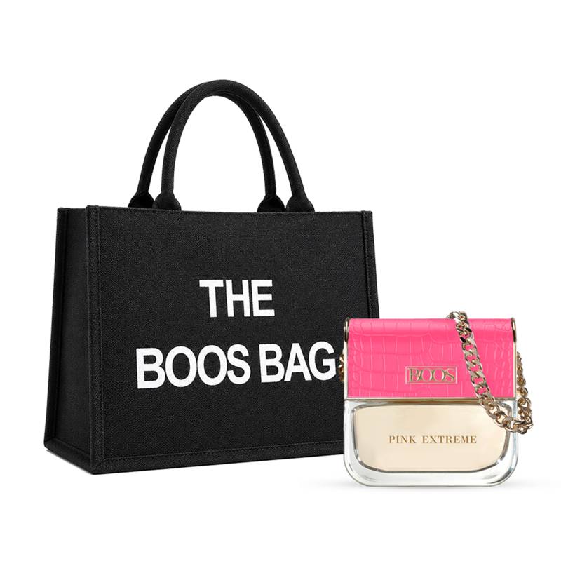 Boos Pack Extreme Pink Tote + Edp