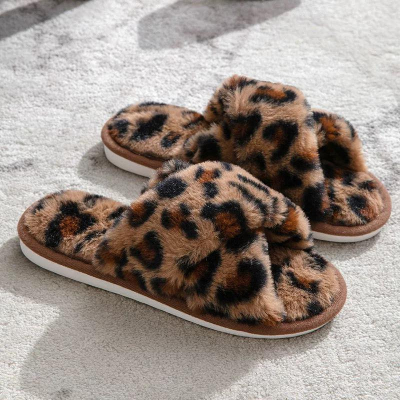 Pantuflas Peluche Animal Print 55061
