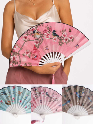 Abanico Estampado 37019