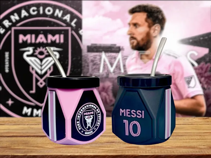 Mate Messi Inter Miami 3D
