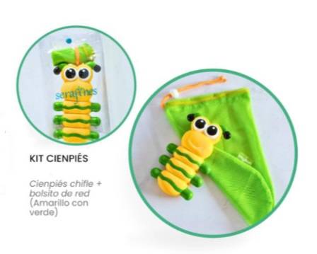 Kit Cienpies Chifle + Bolsito De Red