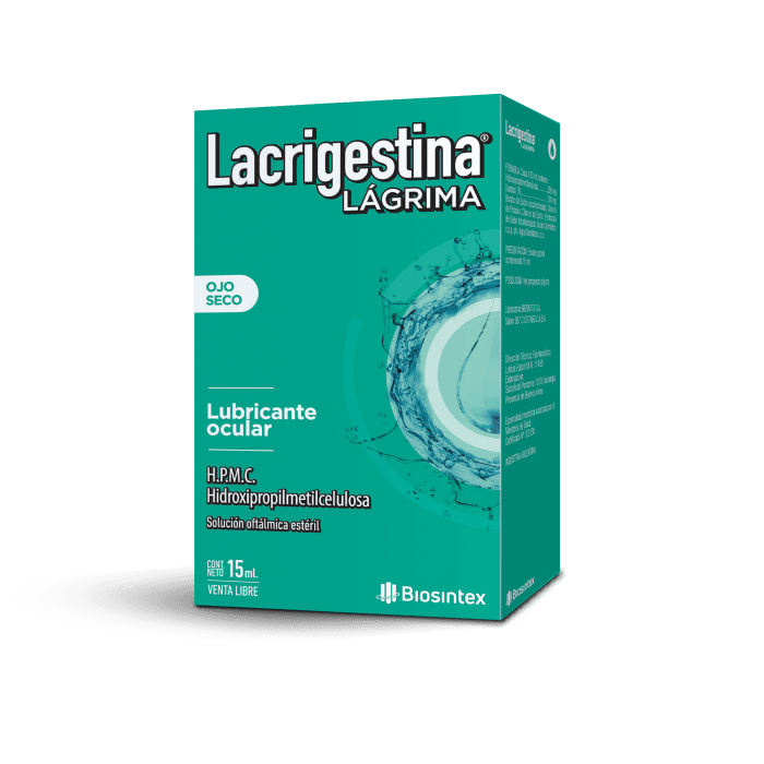 Lacrigestina Lagrima - Hidroxipropilmetilcelulosa + Dextran 70 - Gts. 15Ml - Vl