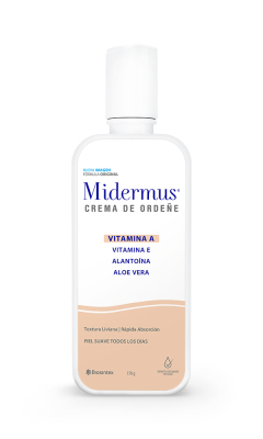 Midermus Crema De Ordeñe - Crema Humectante Nutritiva - Frasco X 170G - Vl