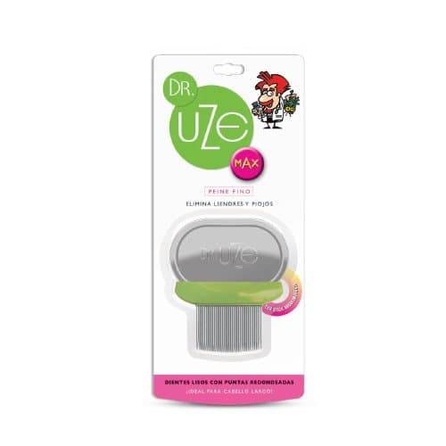 Dr. Uze Max - Peine Fino - Dientes Lisos Con Puntas Redondeadas Y Stick Autolimpiante