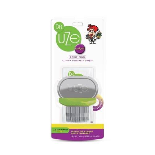 Dr. Uze Advance - Peine Fino Con Fte De Ataque Quita Liendres Y Stick Autolimpiante-Vl